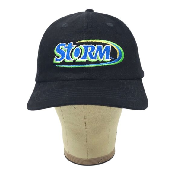 Select Storm Embroidered Logo Strapback Cap Brushed Cotton 90s Baseball Hat - Picture 10 of 14